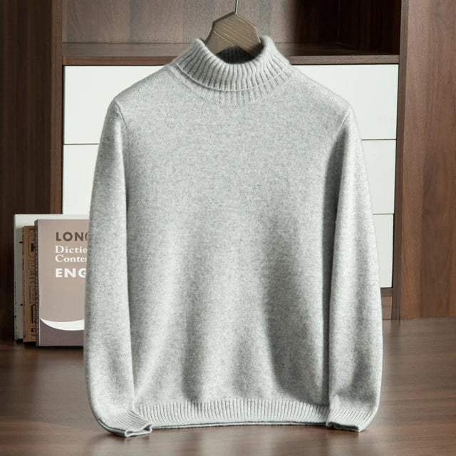 Cozy Cashmere Turtleneck Sweater