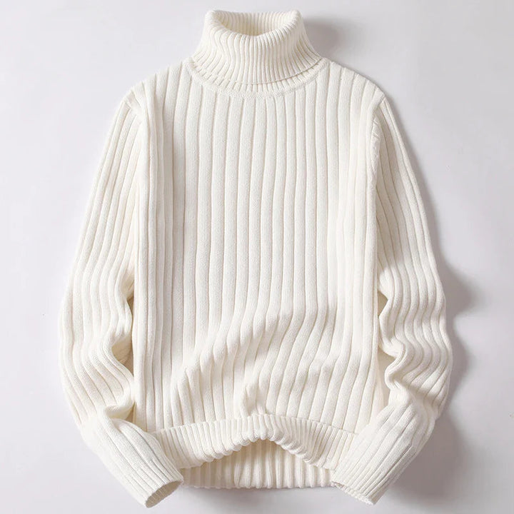 Cozy Merino Turtleneck Sweater