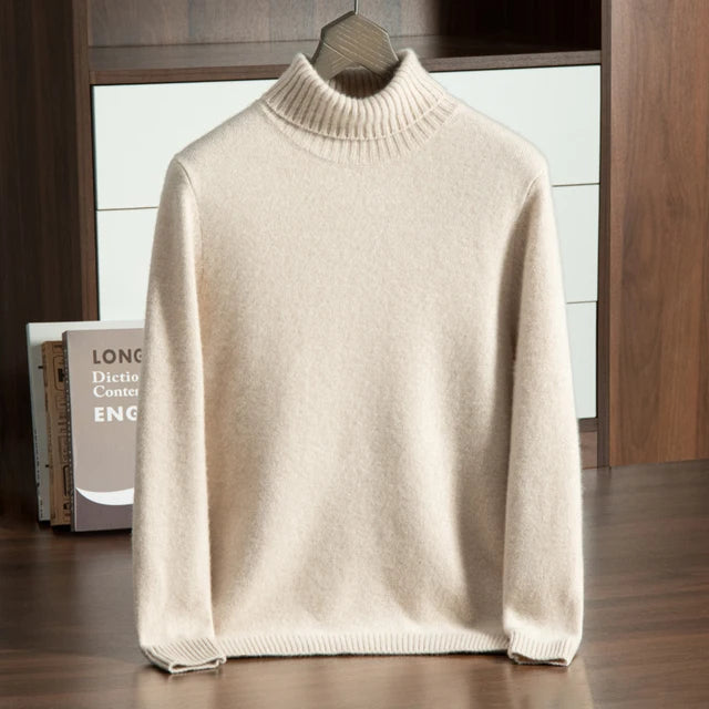 Cozy Cashmere Turtleneck Sweater