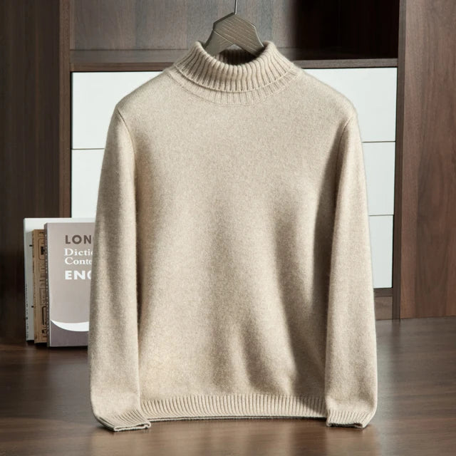 Cozy Cashmere Turtleneck Sweater