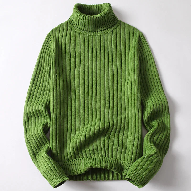 Cozy Merino Turtleneck Sweater