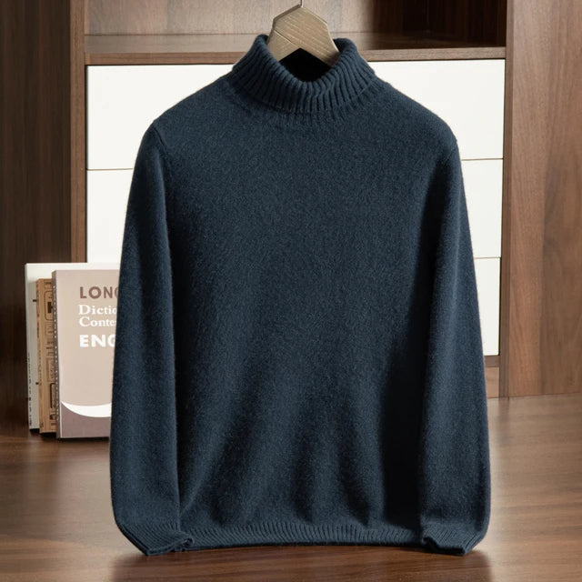 Cozy Cashmere Turtleneck Sweater