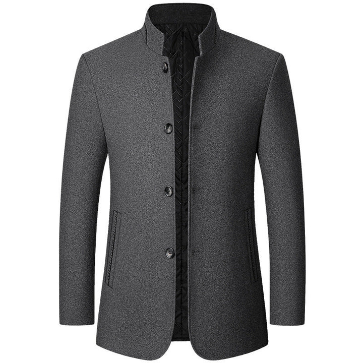 Elegant Wool Overcoat