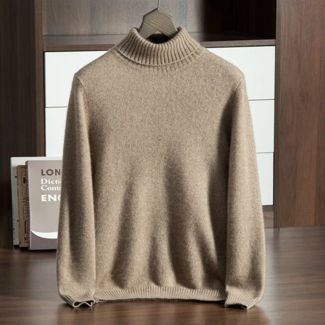 Cozy Cashmere Turtleneck Sweater