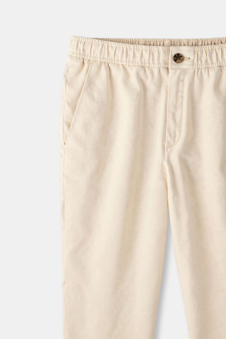 Elegant Linen Comfort Trousers