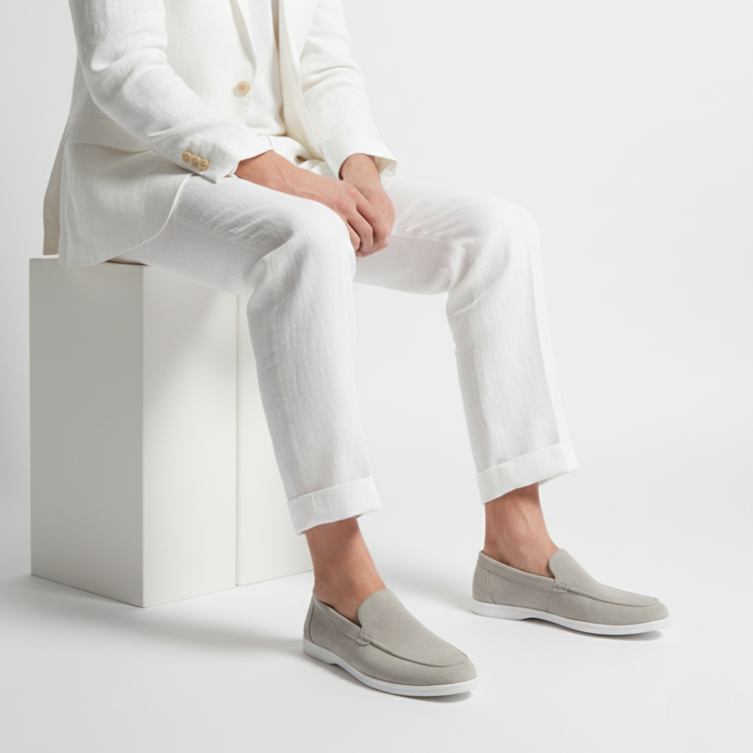 Elegant Suede Comfort Loafers