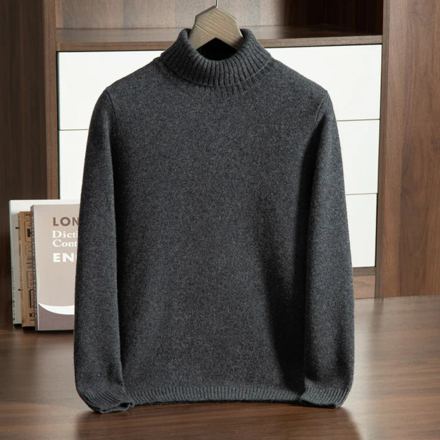 Cozy Cashmere Turtleneck Sweater