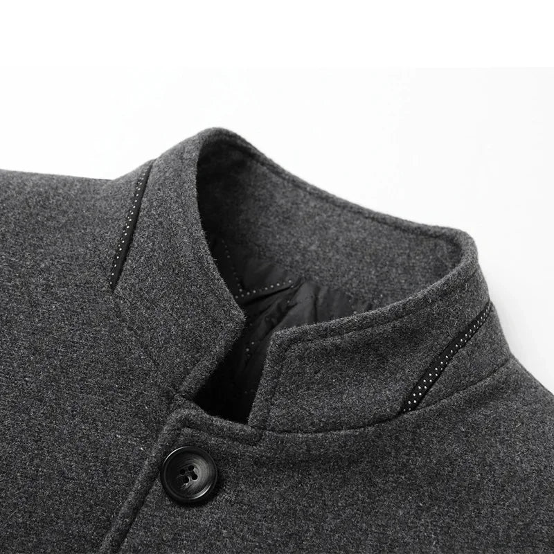 Elegant Wool Overcoat