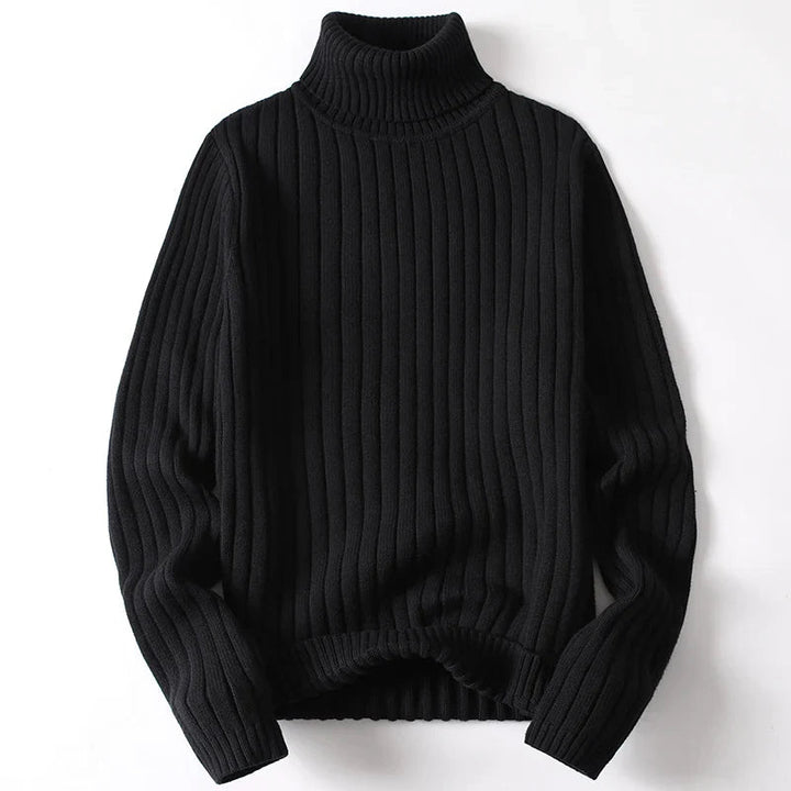 Cozy Merino Turtleneck Sweater