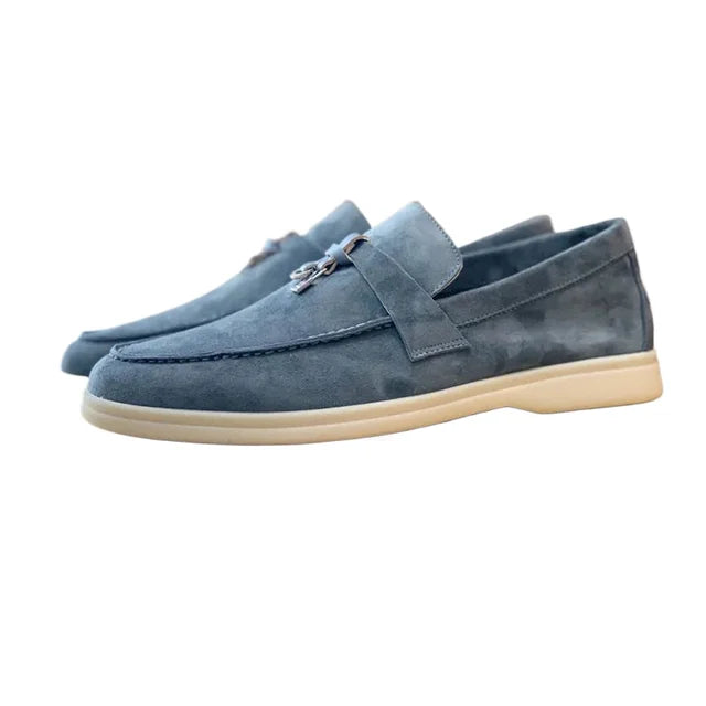 Elegant Suede Slip-On Loafers